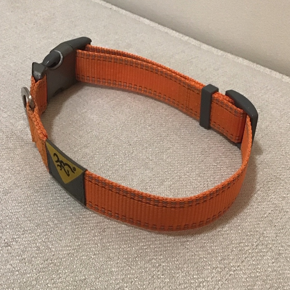 Browning Orange Dog Collar